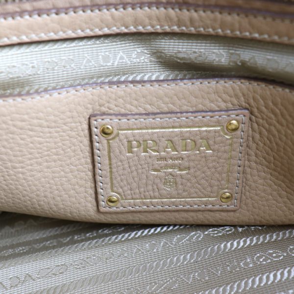 2019053002144 9 Prada Leather Handbag Beige