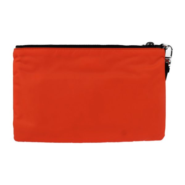 2019113007420 3 Prada Nylon Clutch Bag Orange