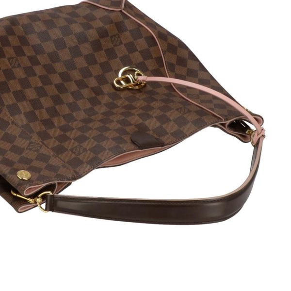 20195 3 Louis Vuitton Kaisa Hobo Damier Bag Brown