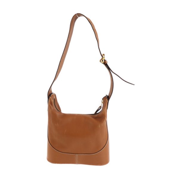 2021073002265 3 Loewe Leather Shoulder Bag Brown