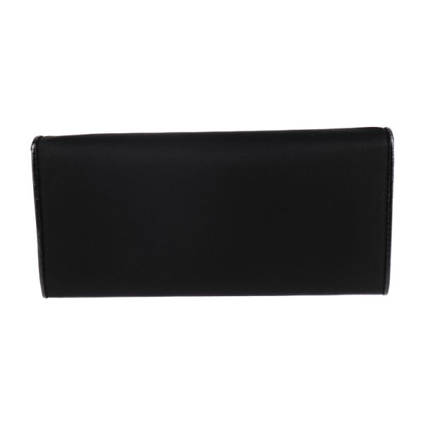 2021073002292 3 Prada Nylon Bifold Long Wallet Black