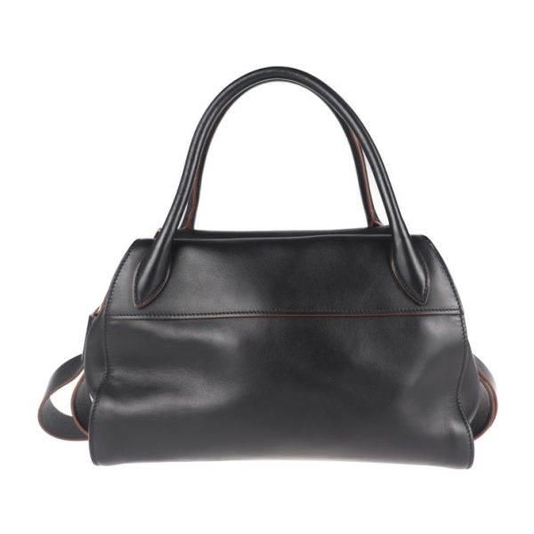 2022103007358 3 Prada Leather Handbag Black