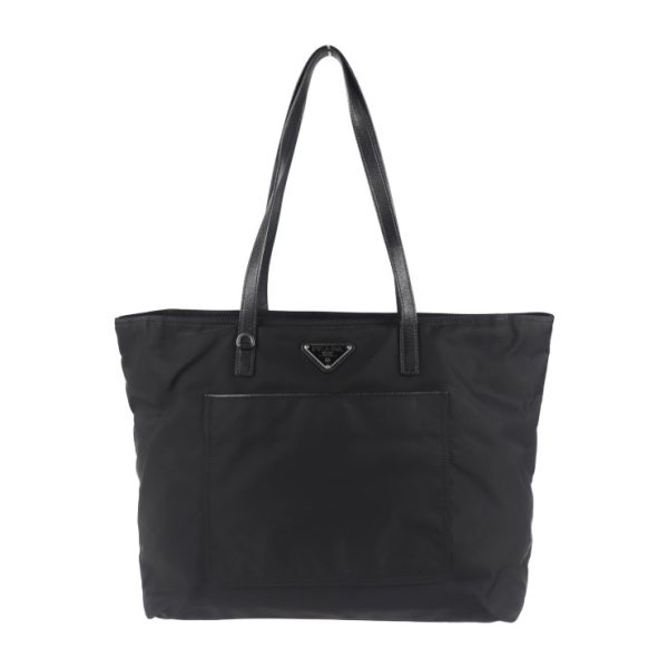 2022103007364 1 Prada Nylon Tote Bag Black