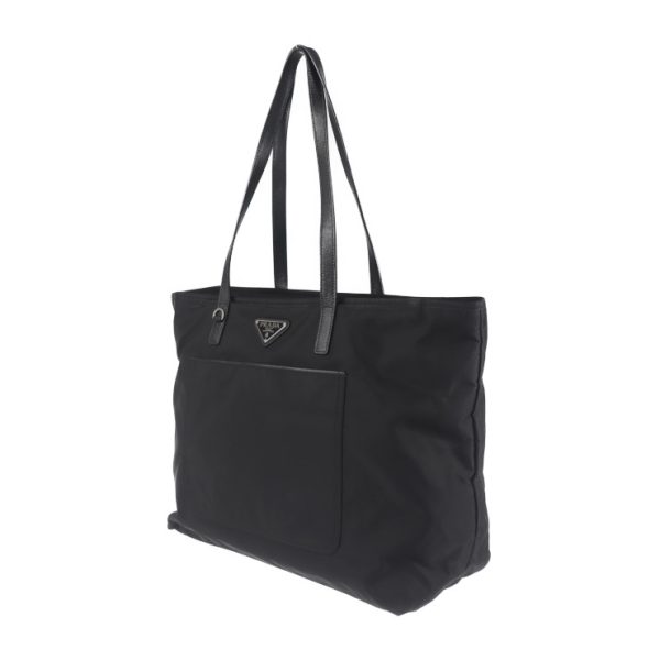 2022103007364 2 Prada Nylon Tote Bag Black