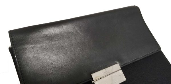 20221122 143625 Gucci Clutch Bag Leather Black