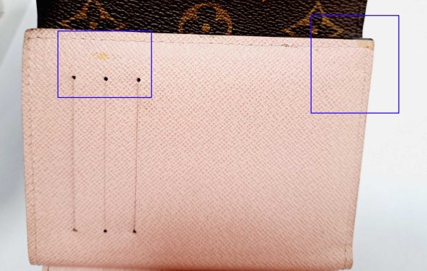 20230118 151419 Louis Vuitton Portefeuille Rose Ballerine Trifold Wallet Canvas Pink