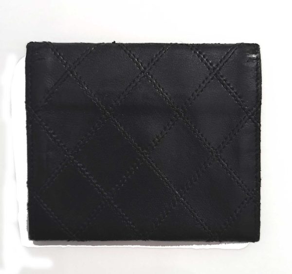 20230119 115826 Chanel Bicolore Coin Case Leather Black