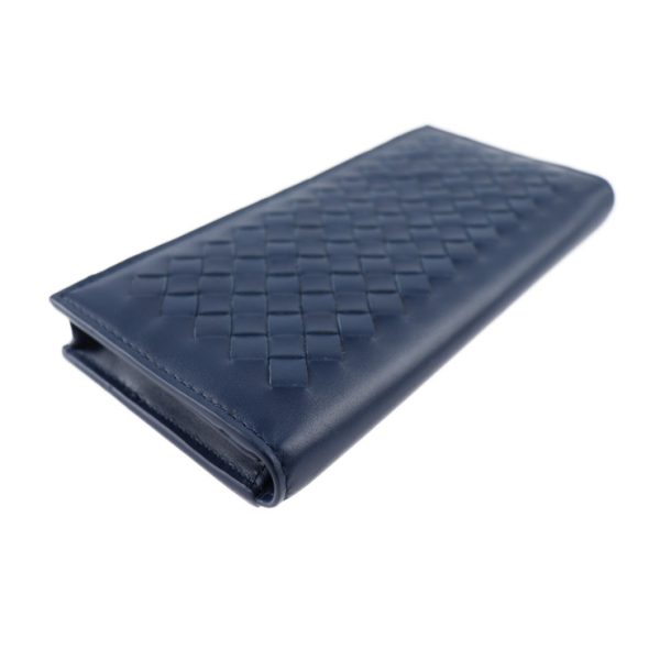 2023063002302 6 Bottega Veneta Long Wallet Leather Navy