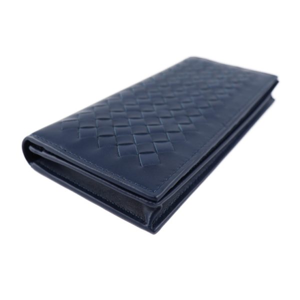 2023063002302 7 Bottega Veneta Long Wallet Leather Navy