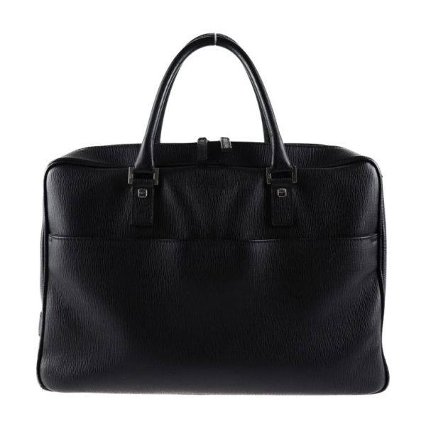 2023063002314 1 Salvatore Ferragamo Business Leather Briefcase Black