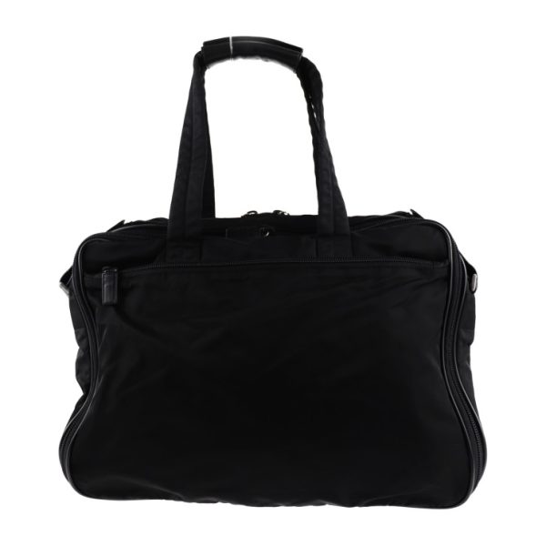 2023063002327 3 Prada Nylon Boston Bag Black