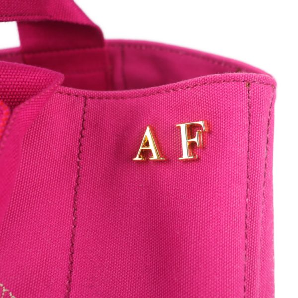 2023093007418 7 Prada Canvas Canapa Tote Bag Fuchsia