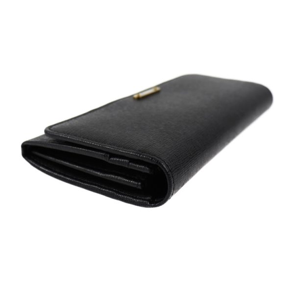 2024033002186 7 Fendi Bifold Wallet Leather Black Long Wallet