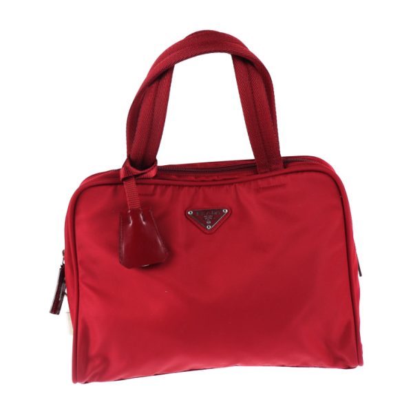 2024063007373 1 Prada Nylon Handbag Cherry