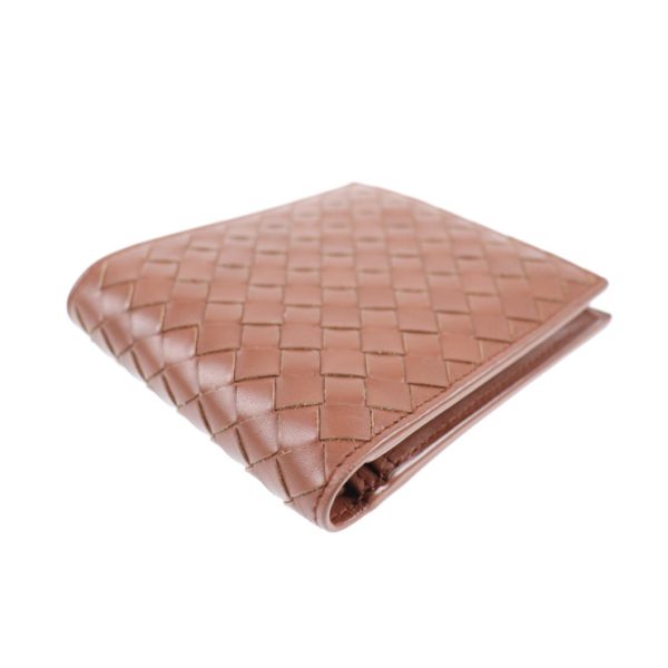 2025023002309 6 Bottega Veneta Intrecciato Bifold Wallet Leather Brown