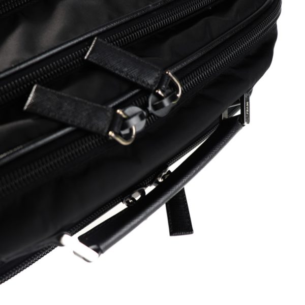 2025083002269 5 Prada Nylon Leather Travel Bag Black