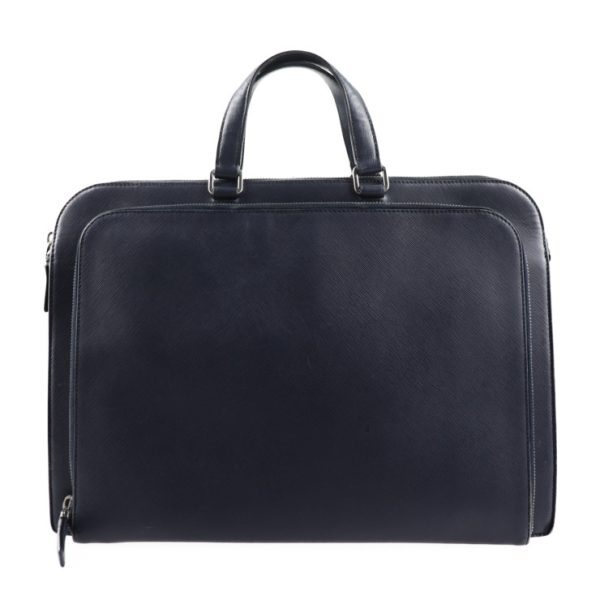 2026053002251 3 Prada Saffiano Leather Briefcase Navy