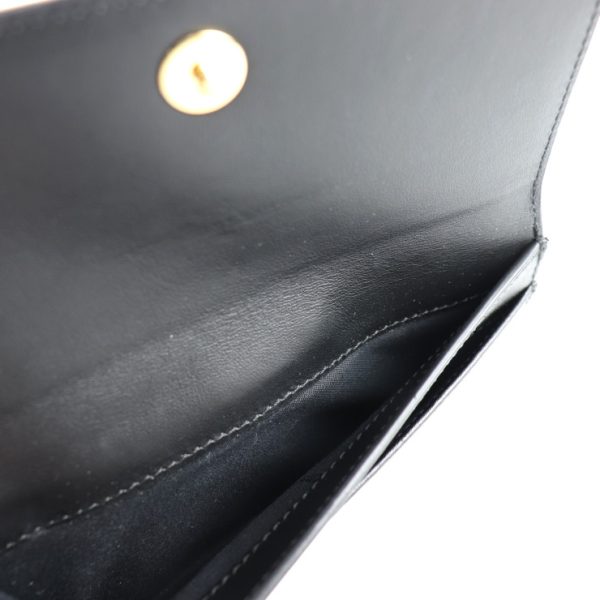 2026053002254 7 Fendi Visible Leather Bifold Wallet Black