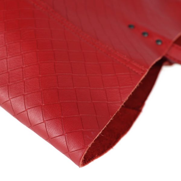 2026113007569 8 Bottega Veneta Intreccio Mirage Tote Bag Leather Red