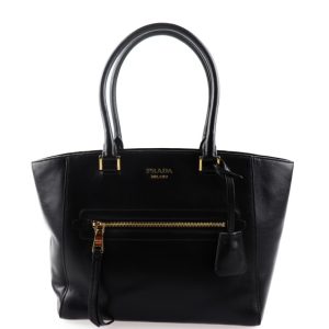 2027053007304 1 Prada Briefcase Black