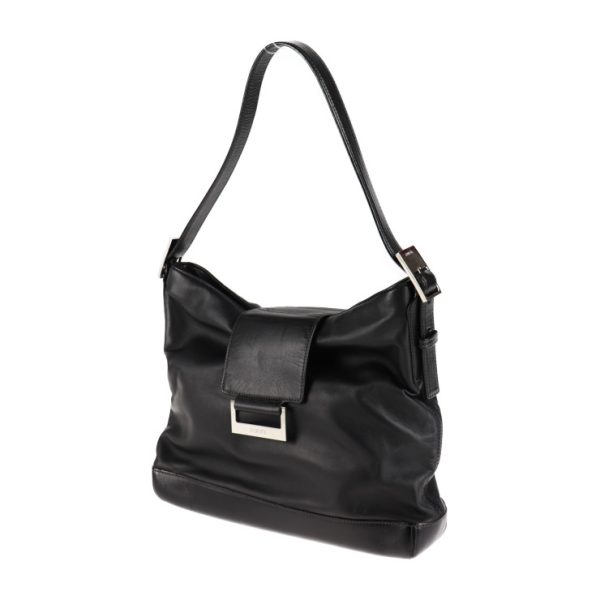 2028073002357 2 Loewe Nappa Leather Shoulder Bag Black