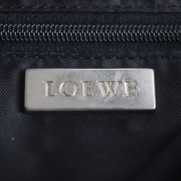 2028073002357 8 Loewe Nappa Leather Shoulder Bag Black