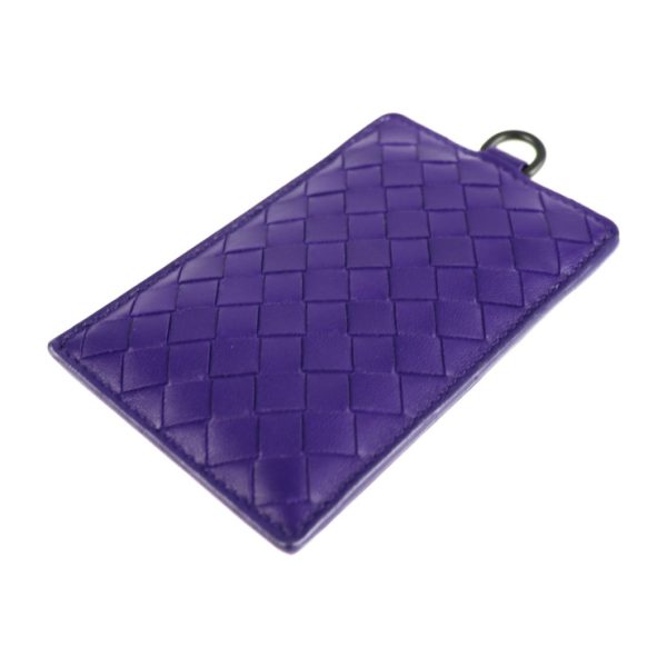 2028073002368 3 Bottega Veneta Intrecciato Card Case Leather Purple