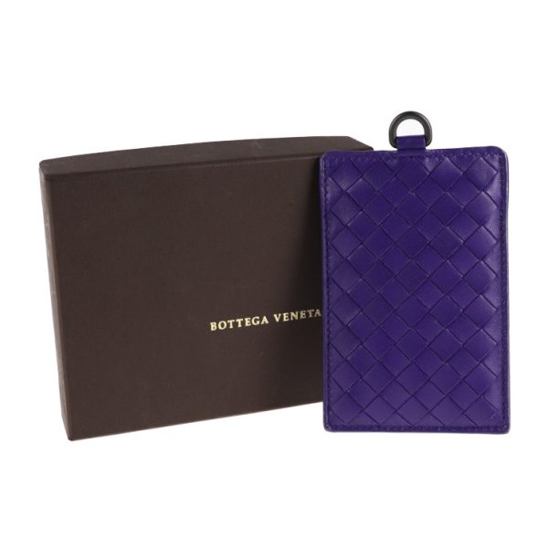 2028073002368 7 Bottega Veneta Intrecciato Card Case Leather Purple