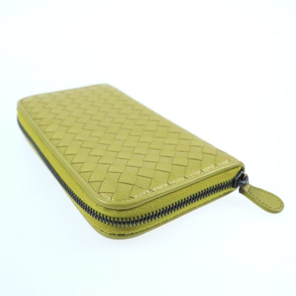 2029013007294 5 Bottega Veneta Intrecciato Long Wallet Leather Ancient Gold