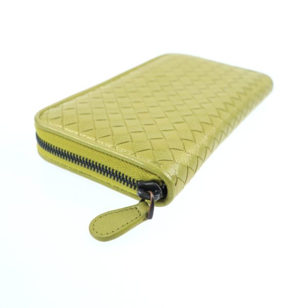 2029013007294 6 Bottega Veneta Intrecciato Long Wallet Leather Ancient Gold