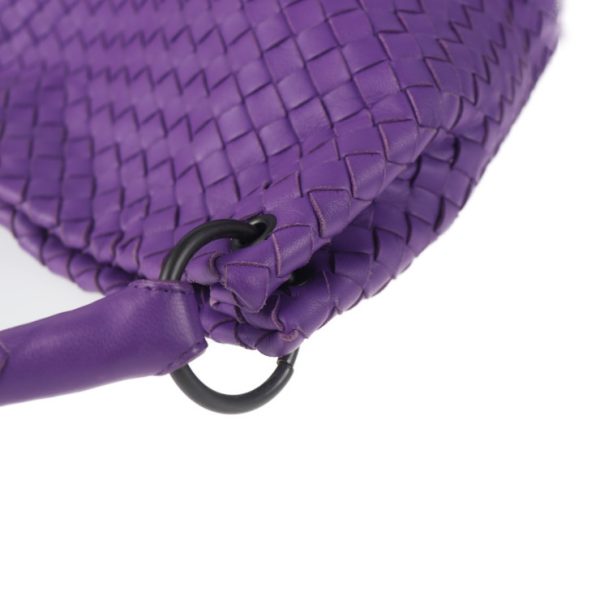 2029093002494 7 Bottega Veneta Intrecciato Handbag Leather Purple