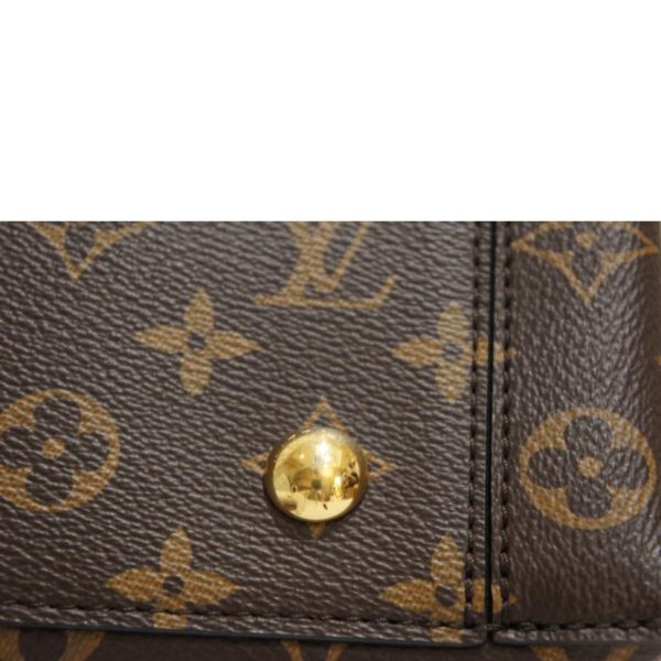 20352 7 Louis Vuitton Monogram Flower Tote Bag Noir