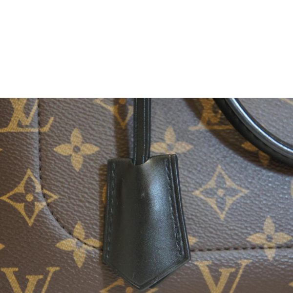 20352 8 Louis Vuitton Monogram Flower Tote Bag Noir