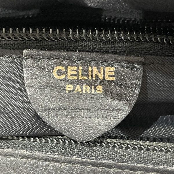 20446399 8 CELINE Circle Logo Square Mini Handbag Black