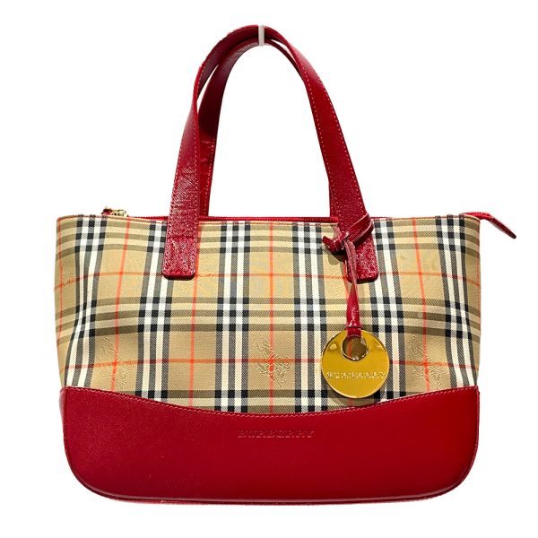 20453294 1 Burberry Logo Check Handbag