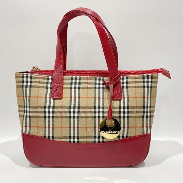 20453294 2 Burberry Logo Check Handbag