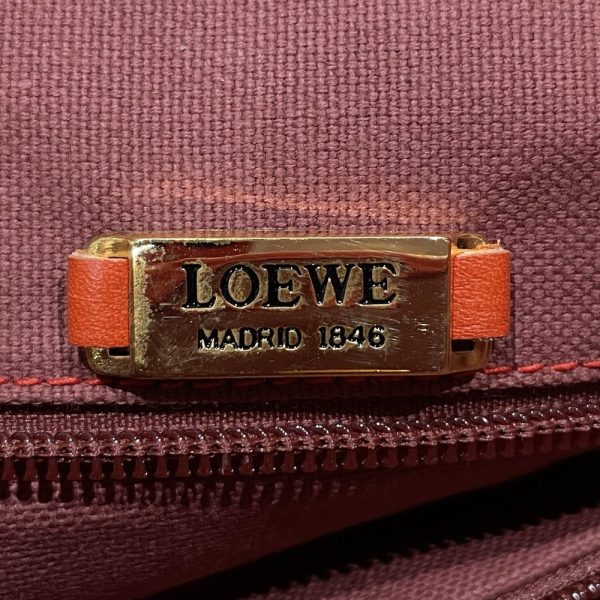 20453339 10 Loewe Scarf Ribbon Shoulder Bag Red