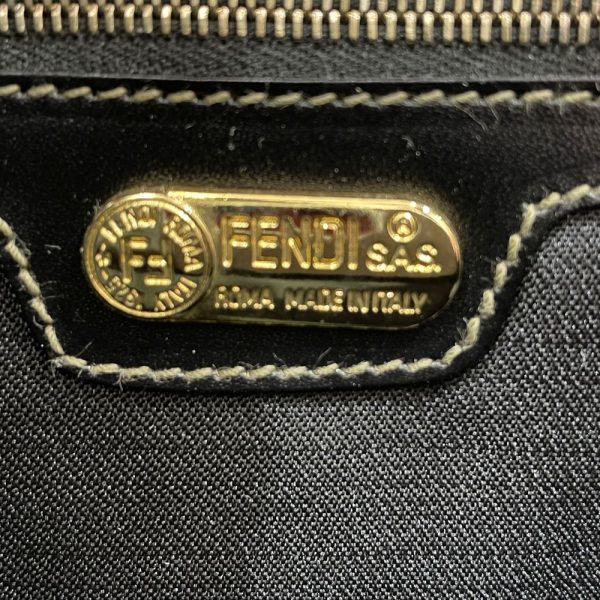 20453719 8 FENDI Pecan Logo Square Tote Shoulder Bag