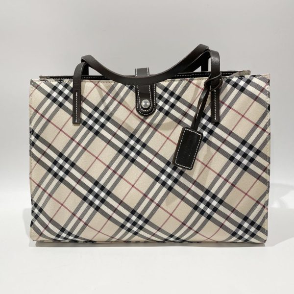 20453727 2 Burberry Blue Label Nova Check Square Handbag