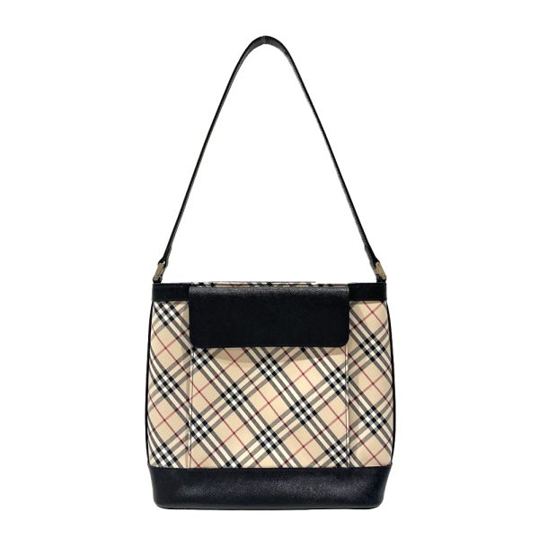 20453728 1 Burberry Logo Check Shoulder Bag