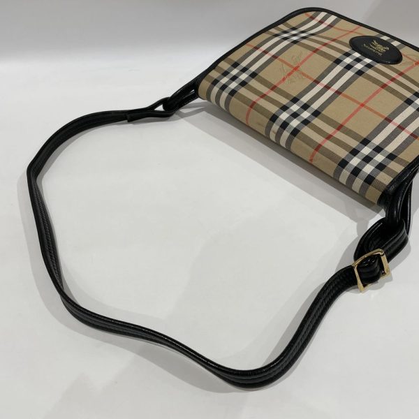 20453742 8 Burberrys Check Vintage Crossbody Shoulder Bag