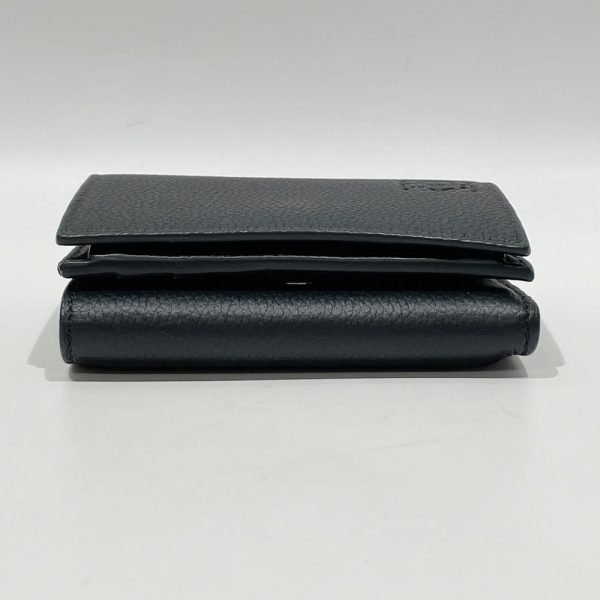 20456083 4 Loewe Anagram Trifold Wallet Black