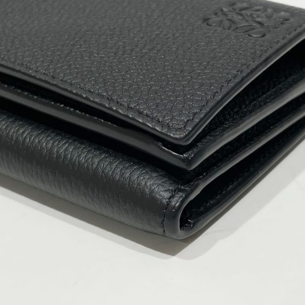 20456083 5 Loewe Anagram Trifold Wallet Black