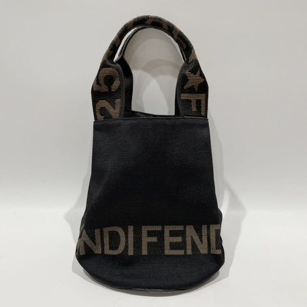 20456695 12 FENDI Logo Side Button Mini Tote Bag