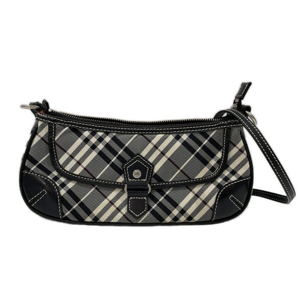 20457933 1 Burberry Blue Label Check Crossbody Mini Shoulder Bag