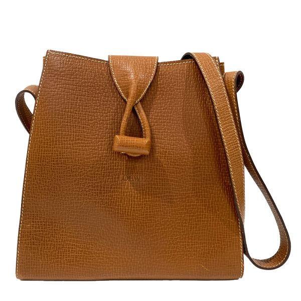 20458222 1 Loewe Turnlock Crossbody Shoulder Bag Brown