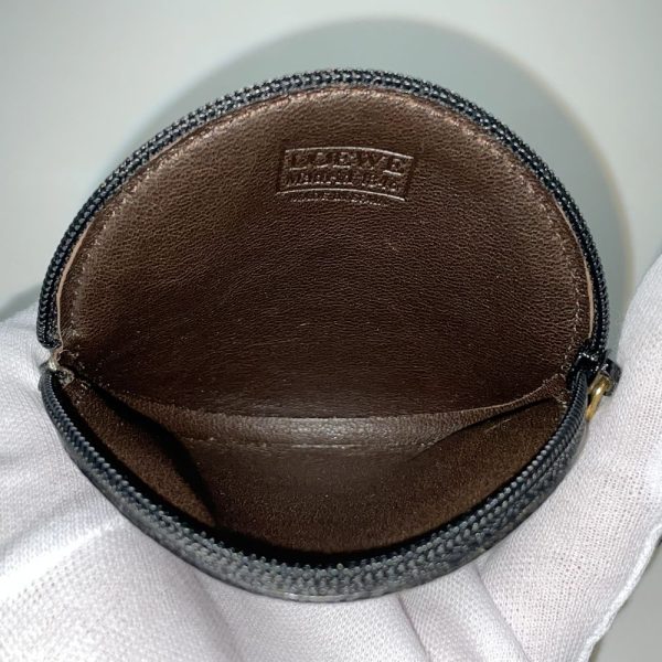 20458226 8 Loewe Velasquez Logo Coin Case Brown