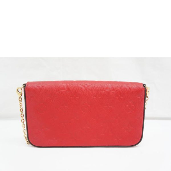 20459 2 Louis Vuitton Pochette Fercy Embrunte Scarlet Red