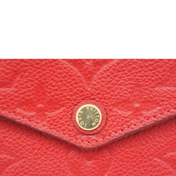 20459 8 Louis Vuitton Pochette Fercy Embrunte Scarlet Red