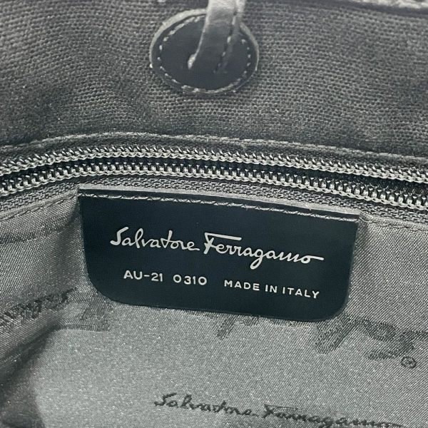 20460357 8 Salvatore Ferragamo Cross Stitch Top Handle Handbag